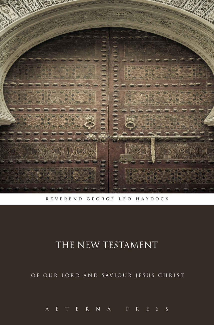 The New Testament Of Our Lord And Saviour Jesus Christ Illustrated Reverend George Leo Haydock