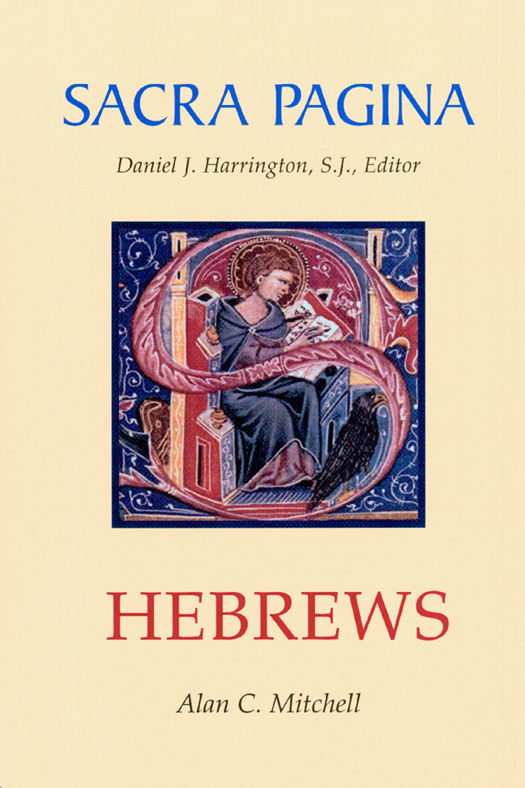 Sacra Pagina Hebrews Alan C Mitchell