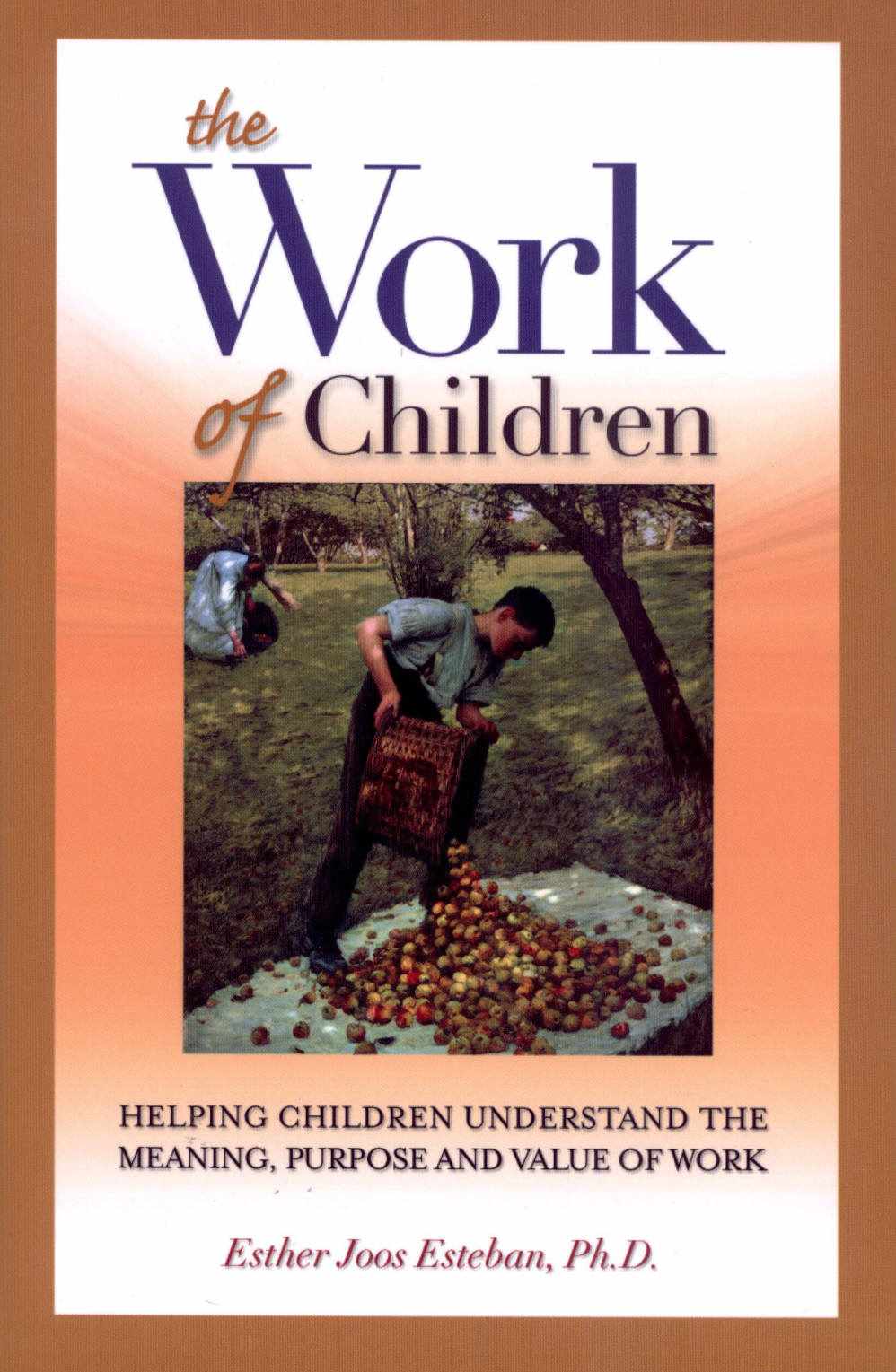 The Work Of Children Helping Children Understand The Meaning Purpose And Value Of Work Esther Joos Esteban