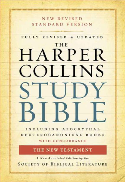 The Harpercollins Study Bible Fully Revised With Concordance Attridge Ed