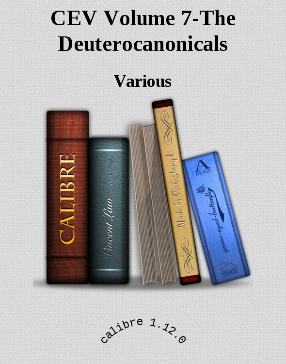 Cev Volume 7the Deuterocanonicals Various