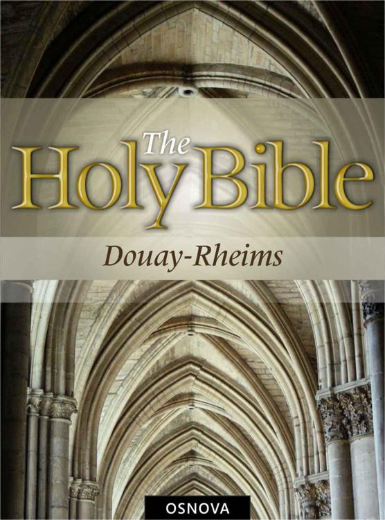 Douayrheims Catholic Bible Godinspired