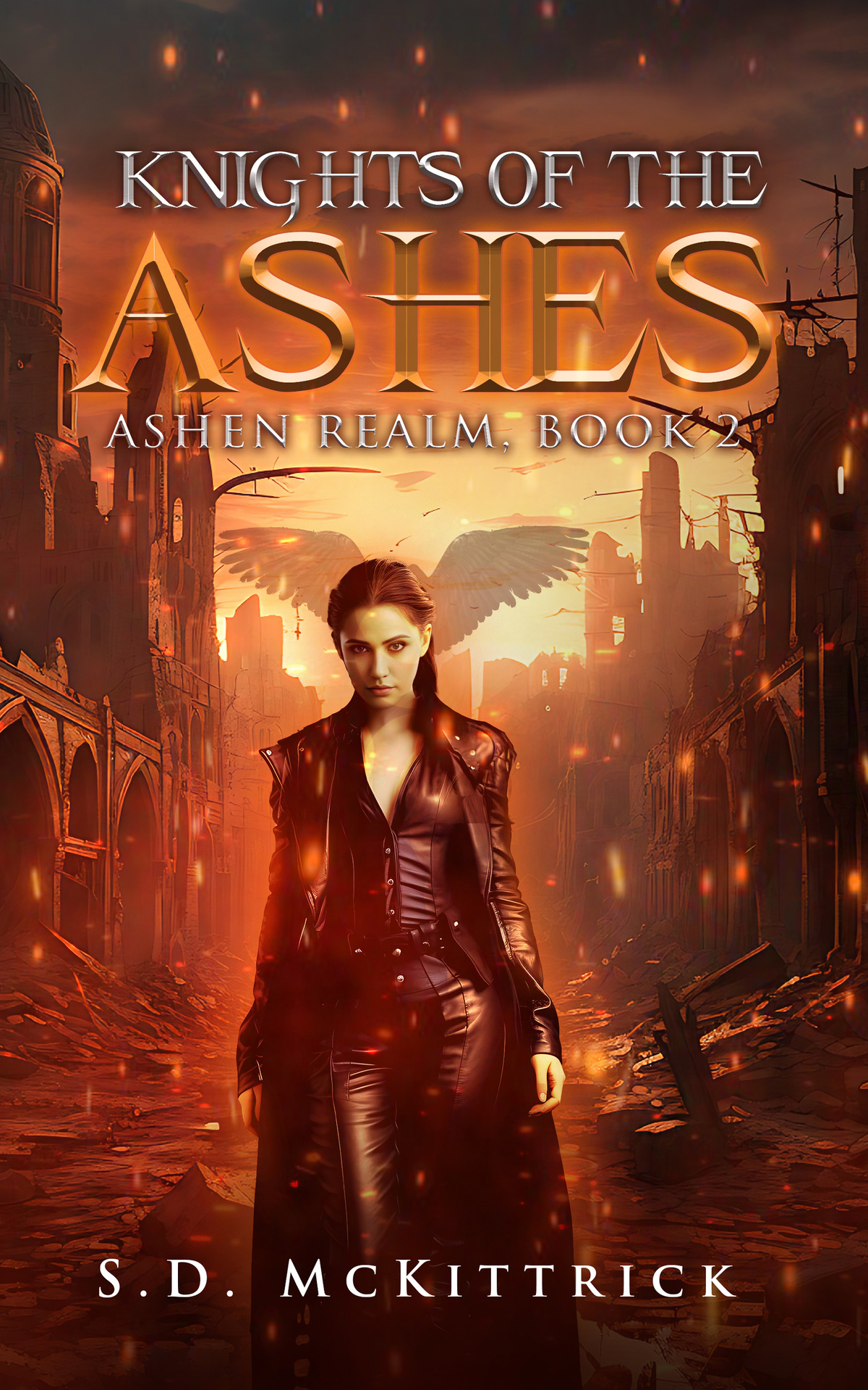 Knights Of The Ashes A Postapocalyptic Litrpg Ashen Realm Book 2 Sd Mckittrick