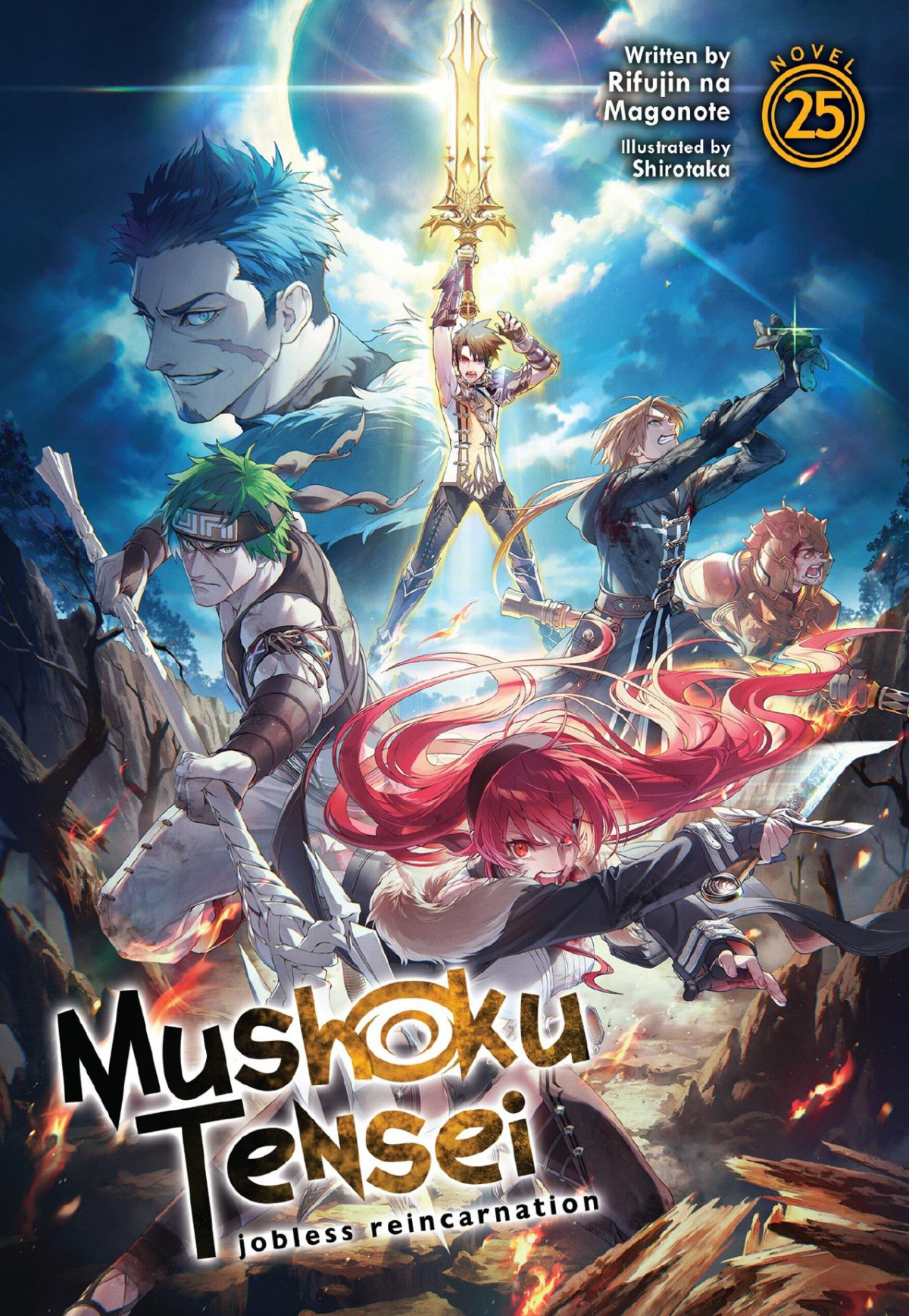 Mushoku Tensei Jobless Reincarnation Light Novel Vol 25 Magonote