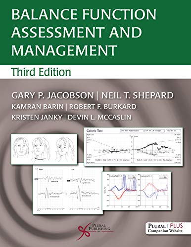Balance Function Assessment And Management 3rd Edition 3rd Gary P Jacobson