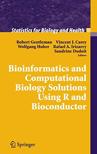 Bioinformatics And Computational Biology Solutions Using R And Bioconductor Statistics For Biology And Health 2005th Edition Robert Gentleman