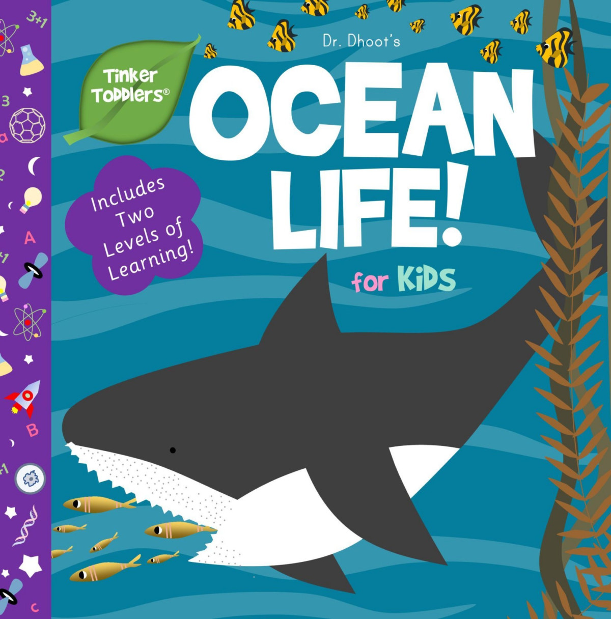 Ocean Life For Kids Tinker Toddlers 2levels Of Learning Marine Life Facts Ages Baby8 Oceanography Picture Book Of Whales Sharks Penguins Turtles And More Dr Dhoot