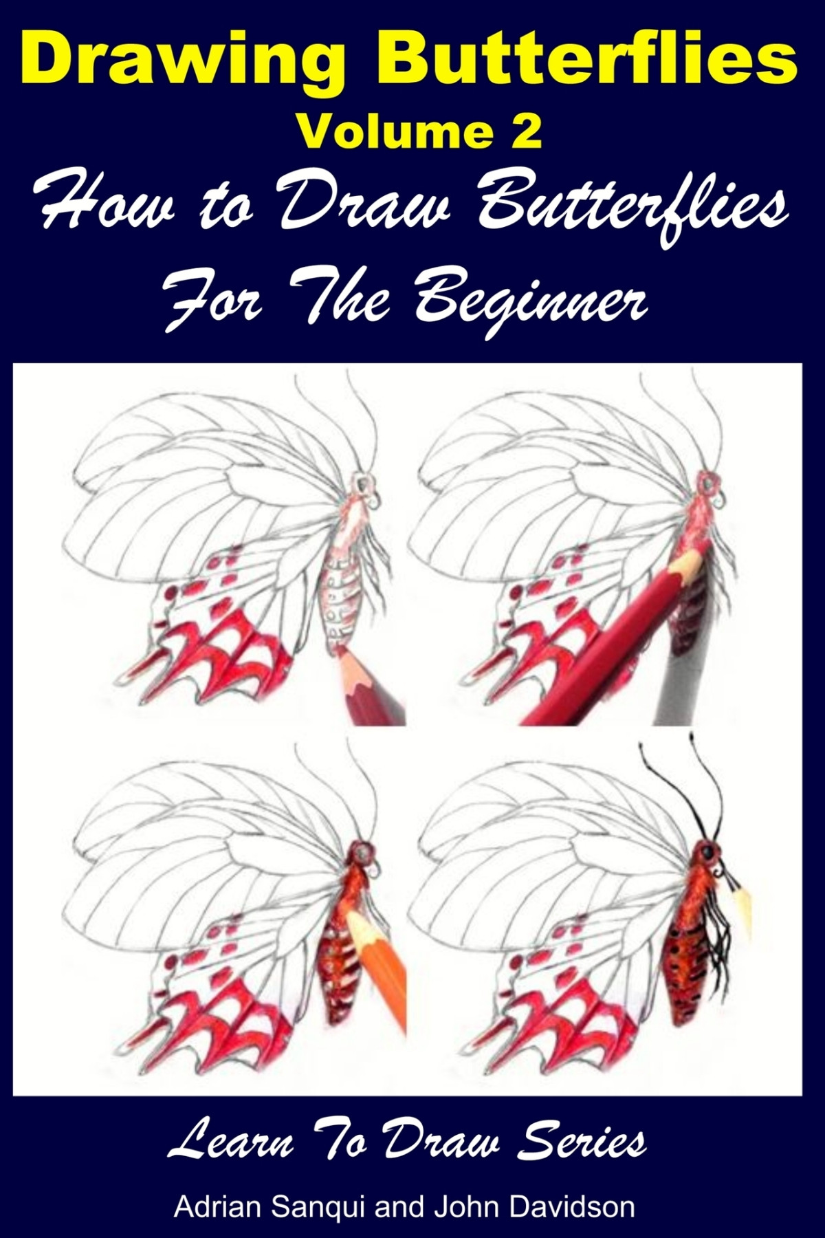 Drawing Butterflies Volume 2 How To Draw Butterflies For The Beginner Davidson