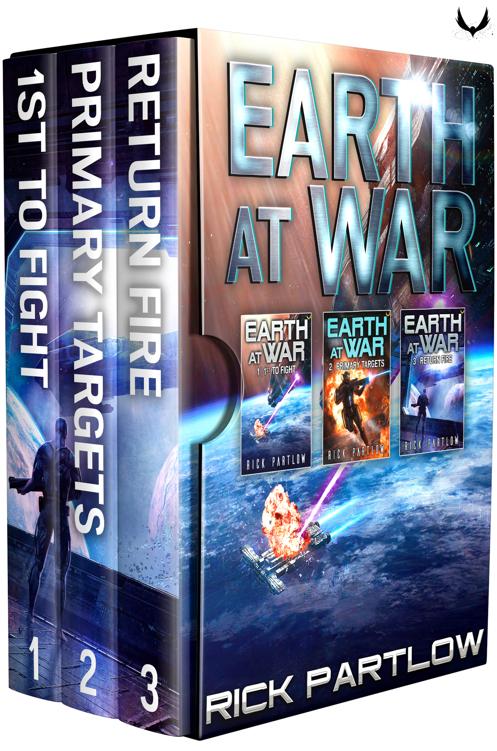 Earth At War Books 13 A Military Scifi Boxset Rick Partlow