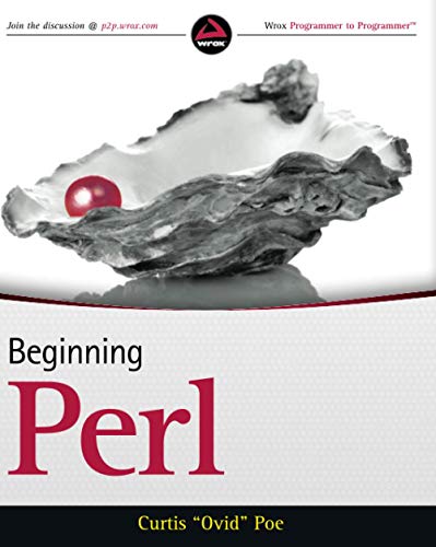 Beginning Perl 1st Edition Curtis Poe
