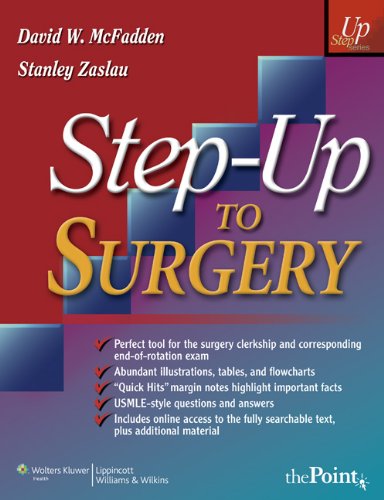 Stepup To Surgery 1st Edition David W Mcfadden Stanley Zaslau