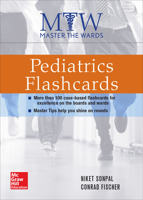 Master The Wards Pediatrics Flashcards 1st Edition Niket Sonpal Conrad Fischer