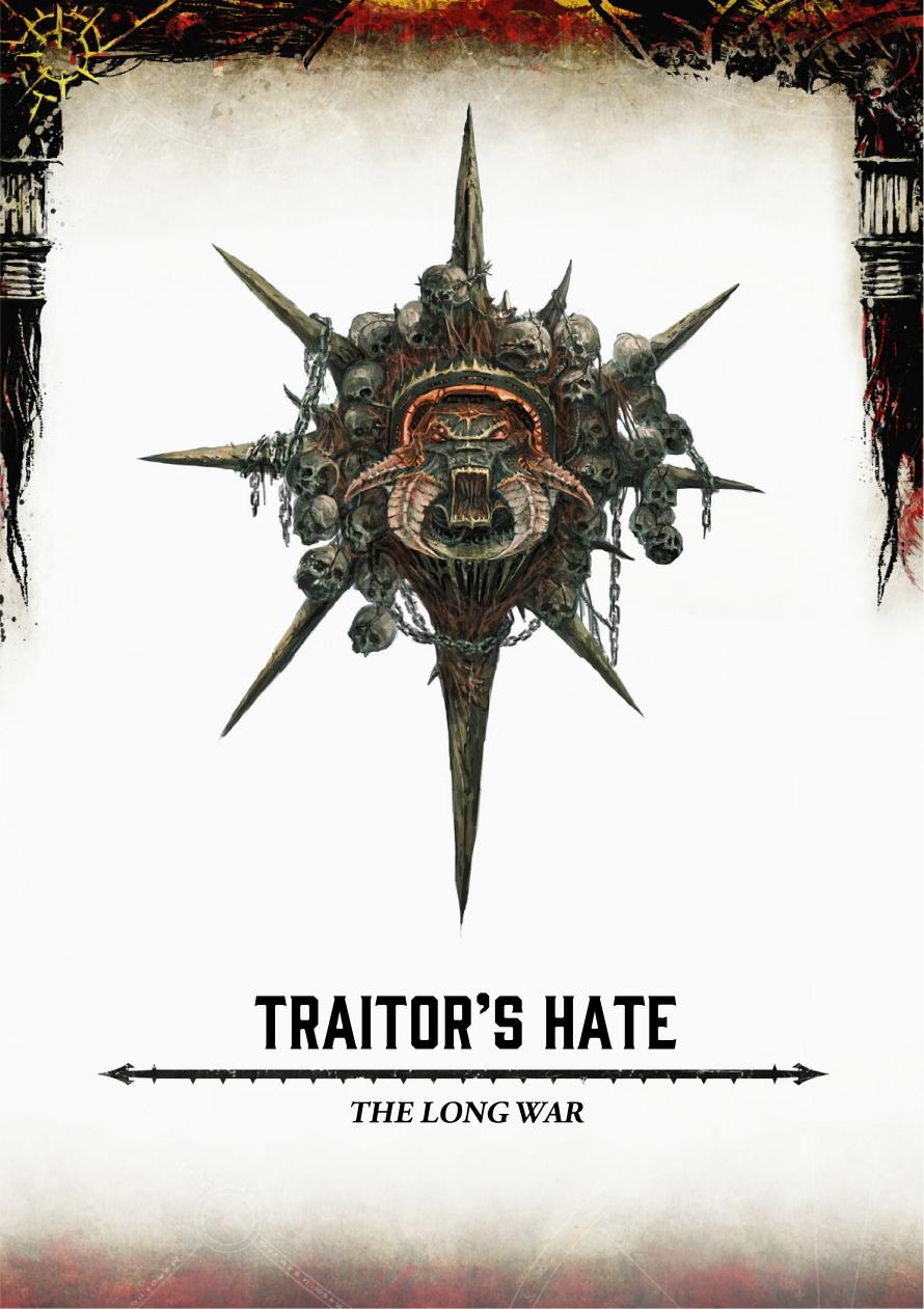 Black Crusade Traitors Hate 7th Edition Games Workshop Ltd