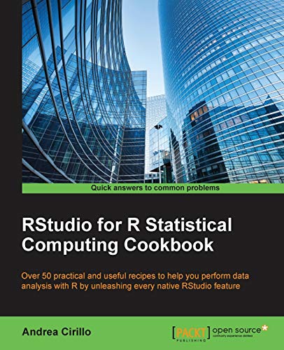 Rstudio For R Statistical Computing Cookbook 1st Edition Andrea Cirillo