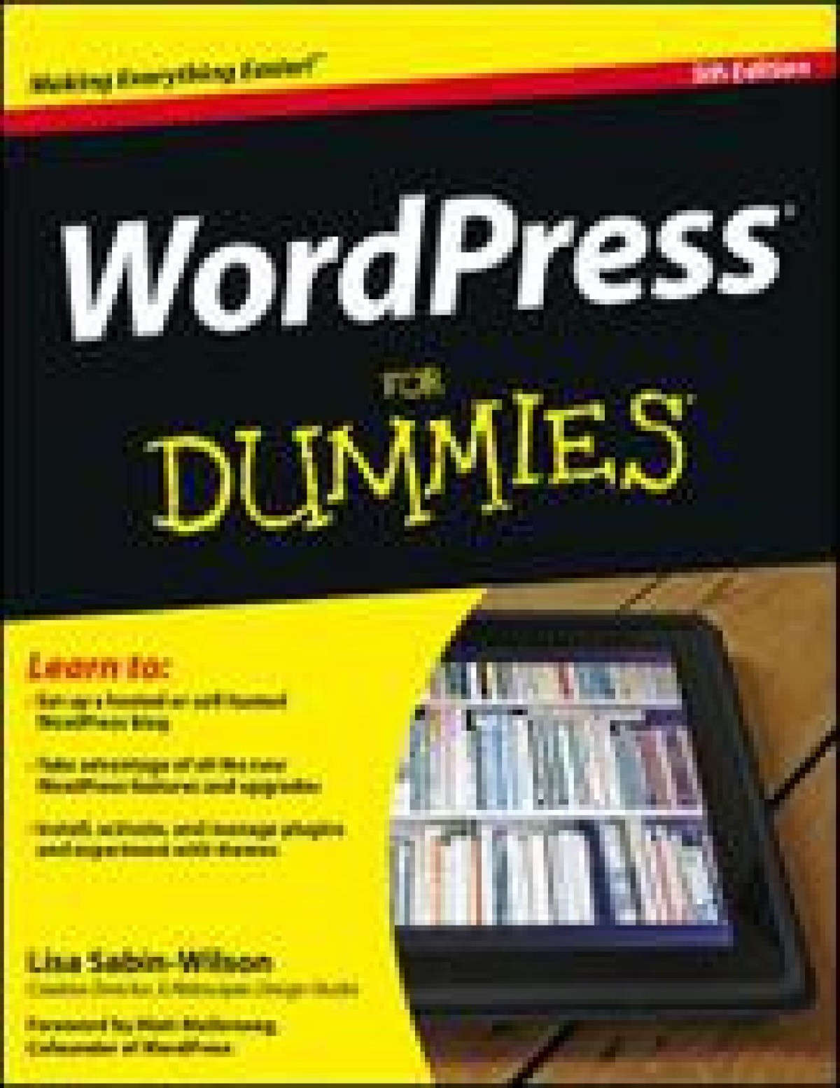 Wordpress For Dummies Lisa Sabinwilson