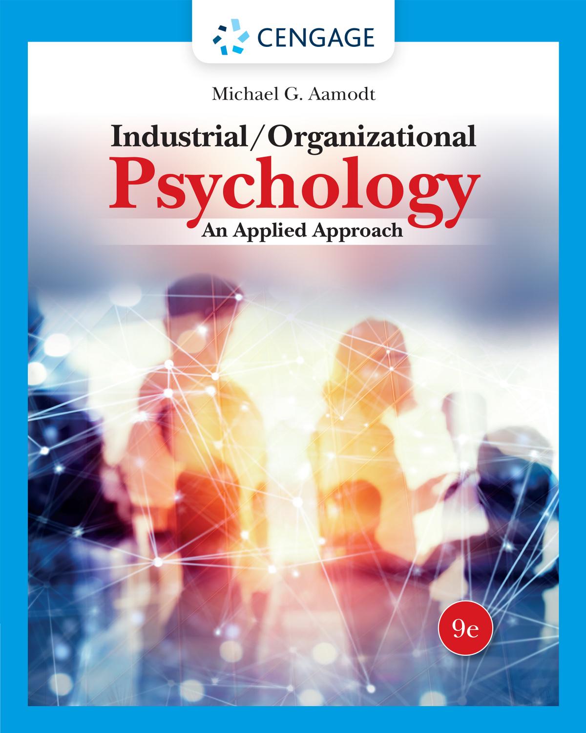 Industrialorganizational Psychology An Applied Approach 9e 9th Michael G Aamodt