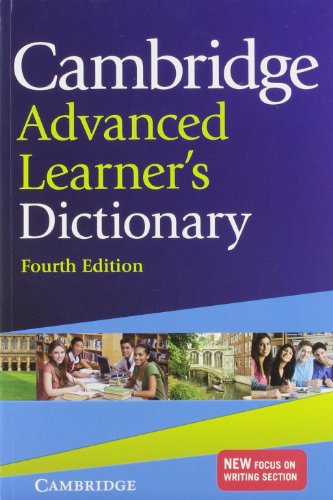 Cambridge Advanced Learners Dictionary 4th Edition Colin Mcintosh