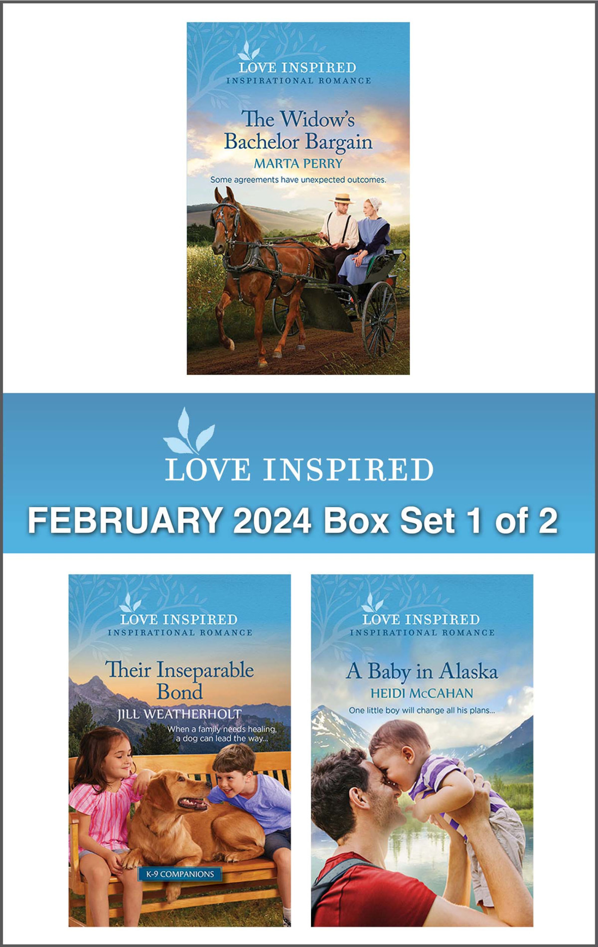 Love Inspired February 2024 Box Set1 Of 2 Marta Perry
