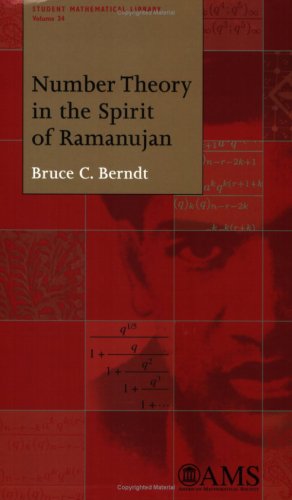Number Theory In The Spirit Of Ramanujan Bruce C Berndt