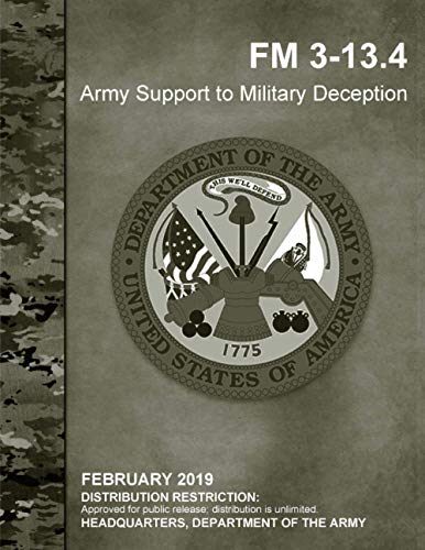 Fm 3134 Army Support To Military Deception Boudreaux Luc Army