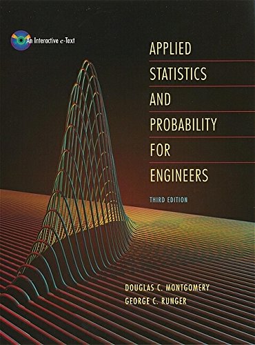 Applied Statistics And Probability For Engineers 3rd Edition Montgomery