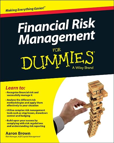 Financial Risk Management For Dummies 1st Edition Brown Aaron