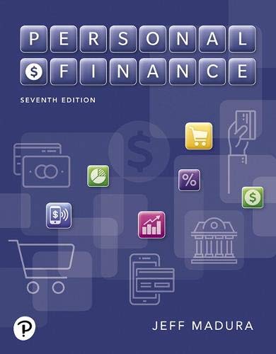 Personal Finance 7e 7th Jeff Madura
