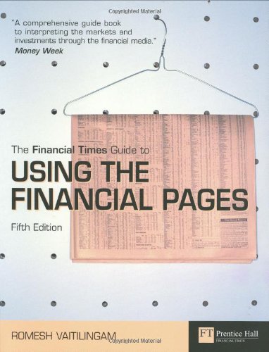 Financial Times Guide To Using The Financial Pages 5th Edition Vaitilimgam