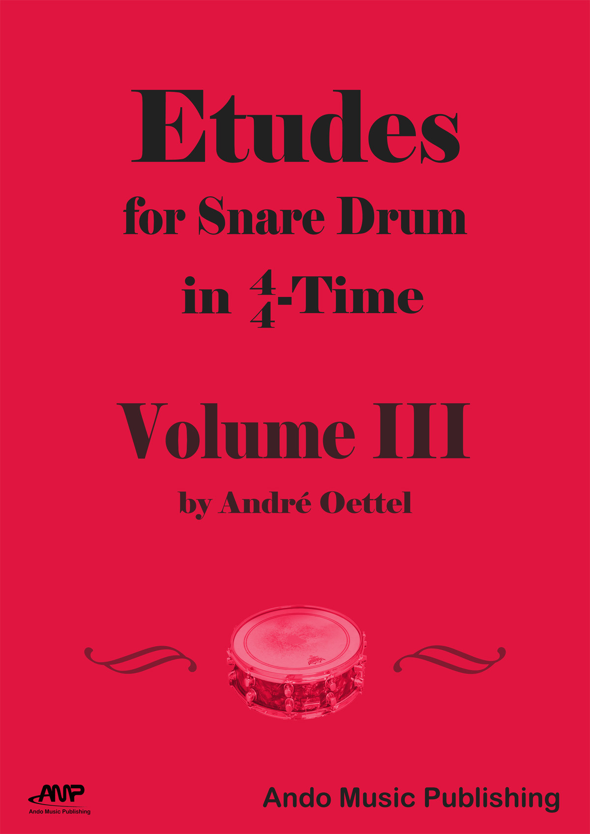 Etudes For Snare Drum In 44time Volume Iii Andr Oettel