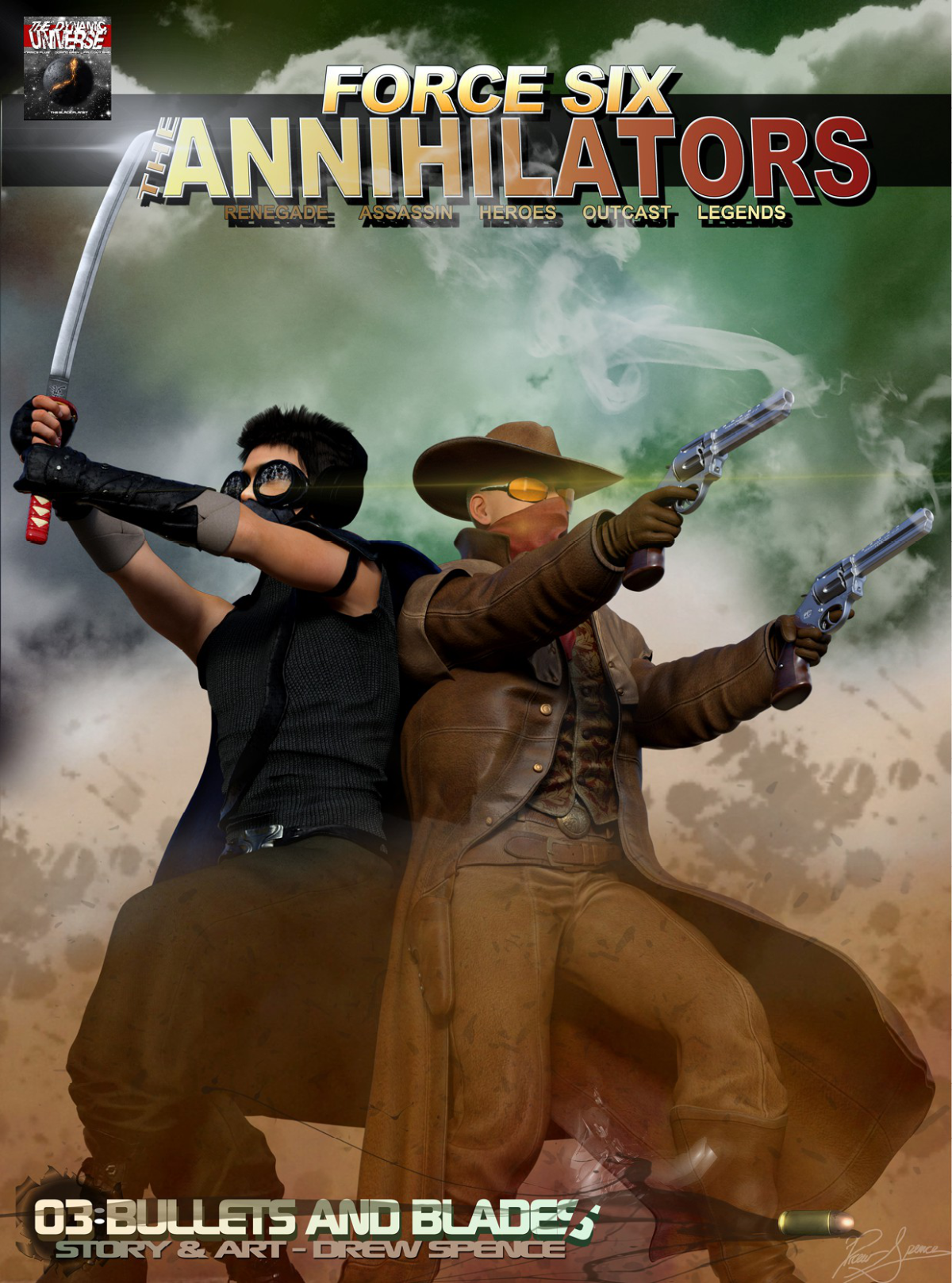 Force Six The Annihilators 03 Bullets And Blades Drew Spence