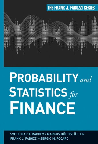 Probability And Statistics For Finance 1st Edition Rachev Svetlozar T