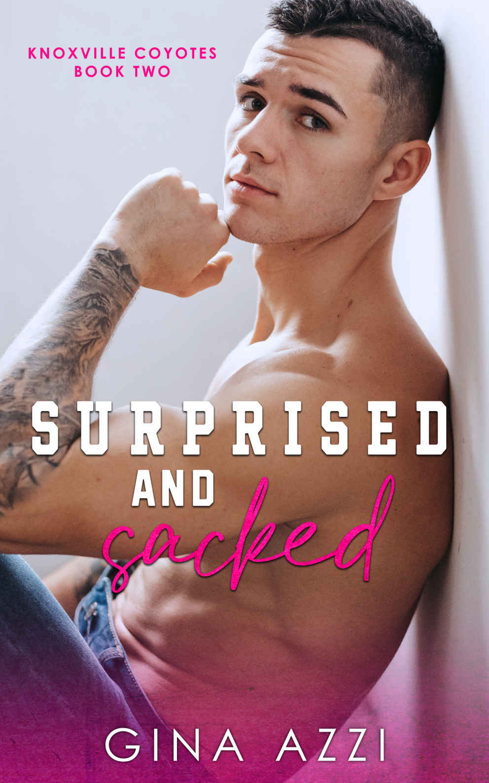 Surprised And Sacked A Surprise Baby Football Romance Knoxville Coyotes Football Book 2 Gina Azzi