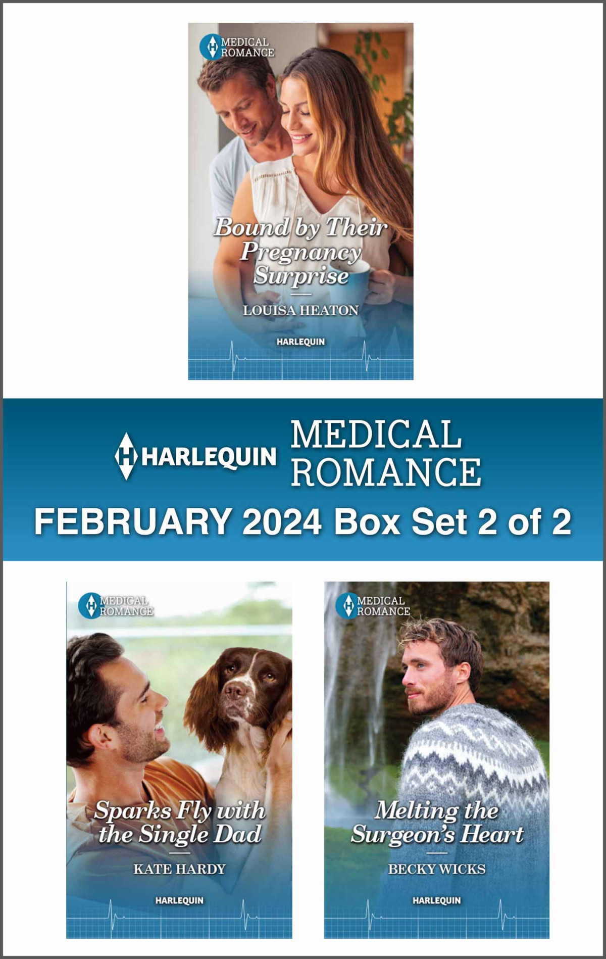 Harlequin Medical Romance February 2024box Set 2 Of 2 Louisa Heaton