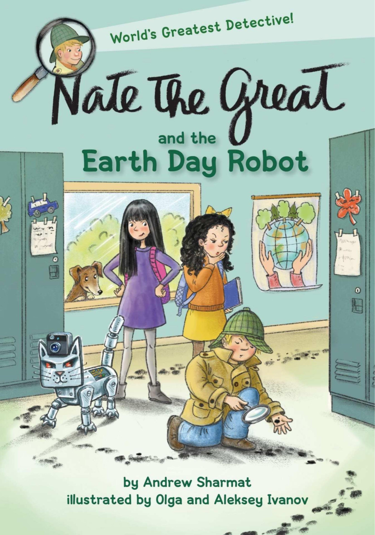 Nate The Great And The Earth Day Robot Andrew Sharmat Olga Ivanov