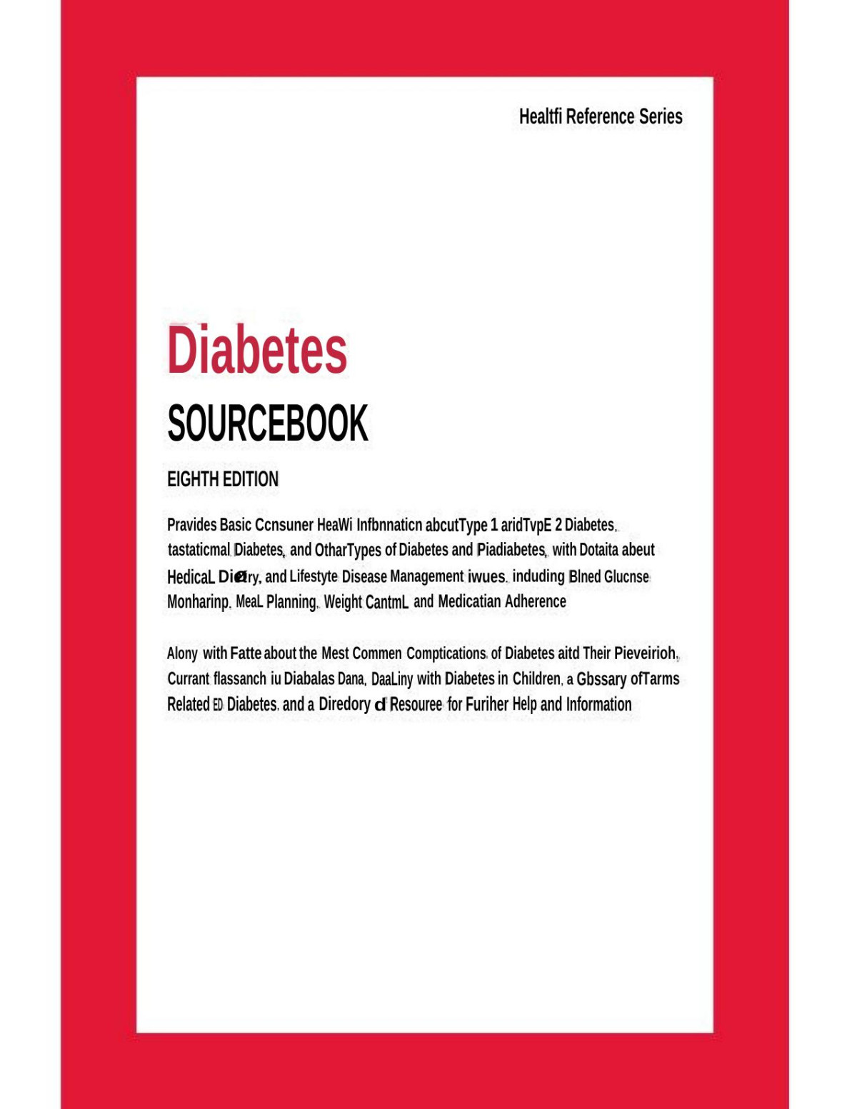 Diabetes Sourcebook Kevin Hayes