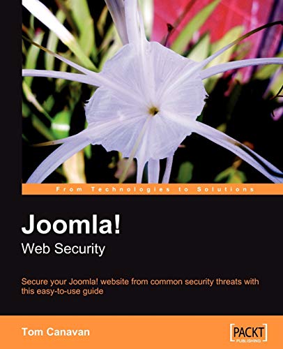 Joomla Web Security 1st Edition Tom Canavan