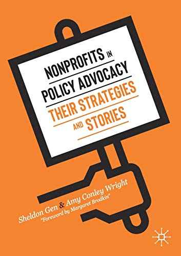 Nonprofits In Policy Advocacy Their Strategies And Stories 1st Ed 2020 Gen