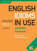 English Idioms In Use Advanced Book With Answers Felicity Odell