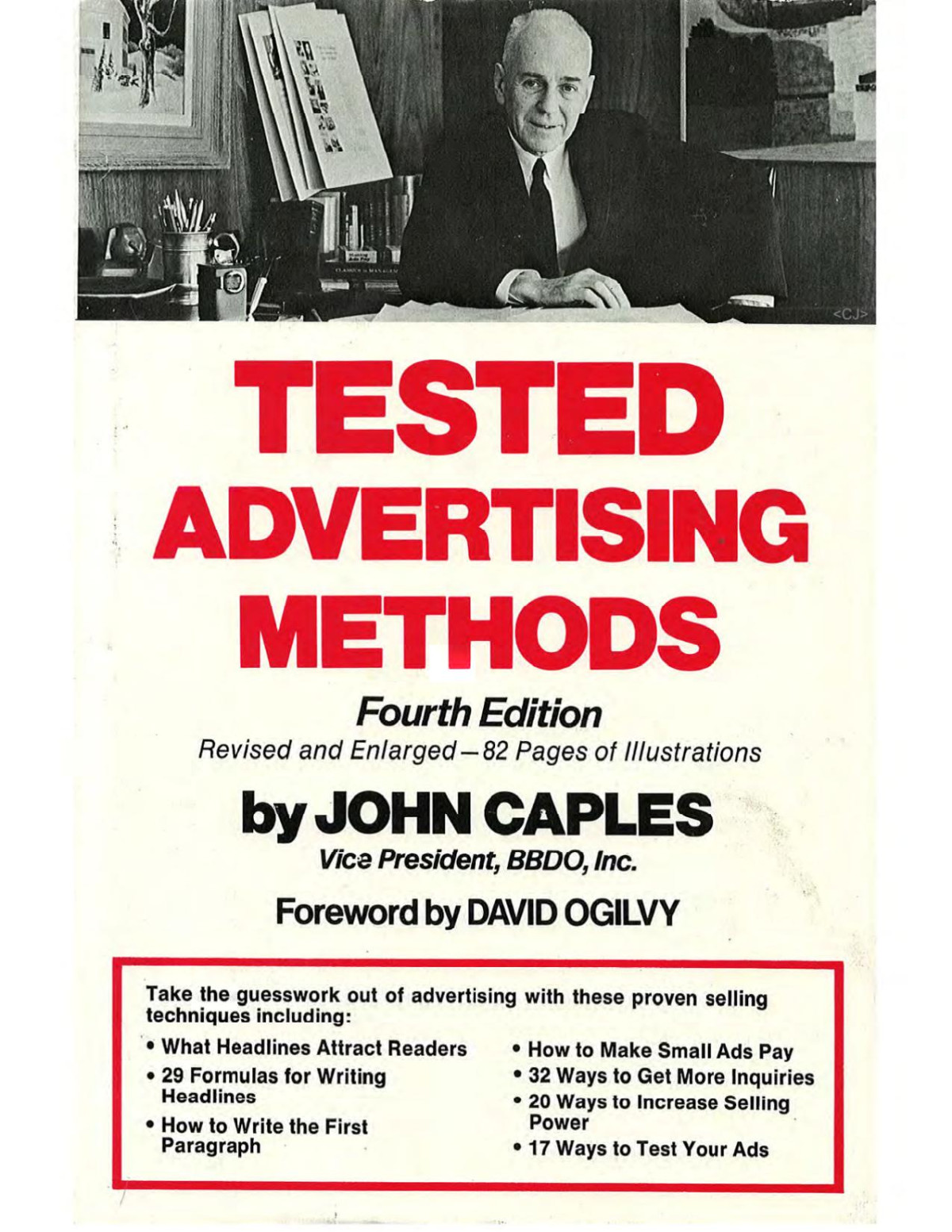Tested Advertising Methods Fourth Edition 40 John Caples David Ogilvy