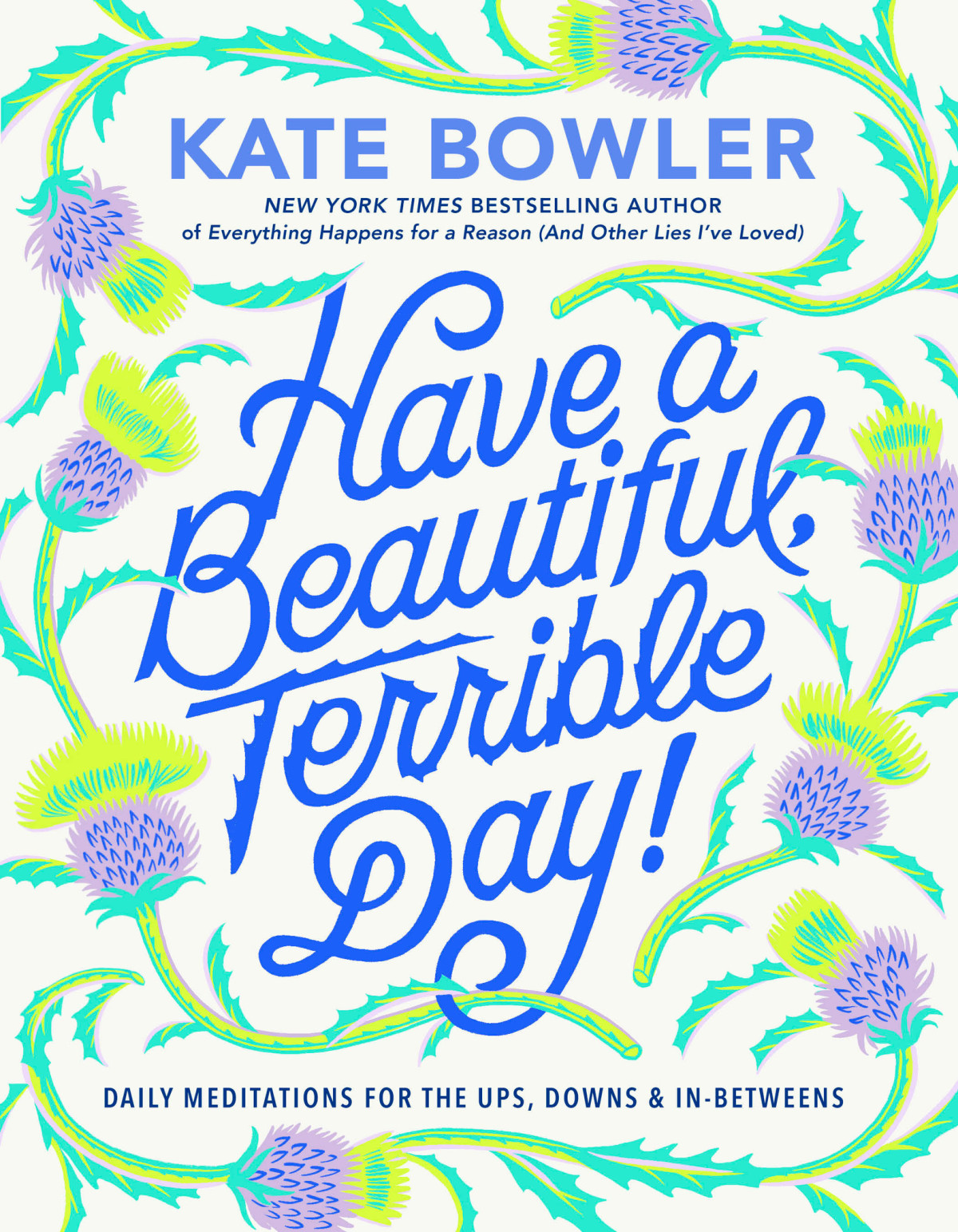 Have A Beautiful Terrible Day Daily Meditations For The Ups Downs Inbetweens Kate Bowler