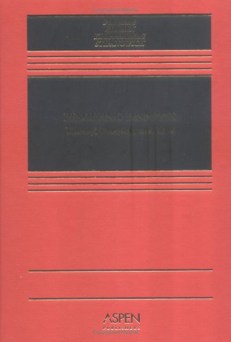 Resolving Disputes Theory Practice And Law 1st Edition Jay Folberg