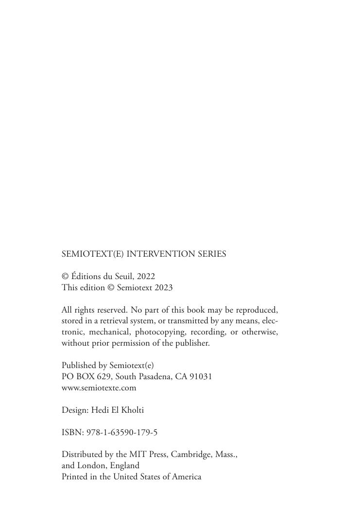 Conspiracist Manifesto Anonymous