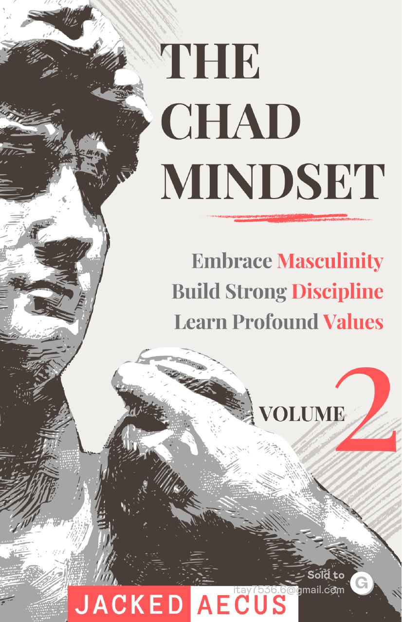 The Chad Mindset Volume 2 2nd Edition Jacked Aecus