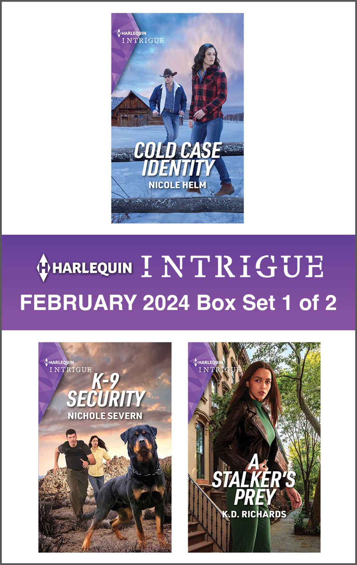 Harlequin Intrigue February 2024box Set 1 Of 2 Nicole Helm