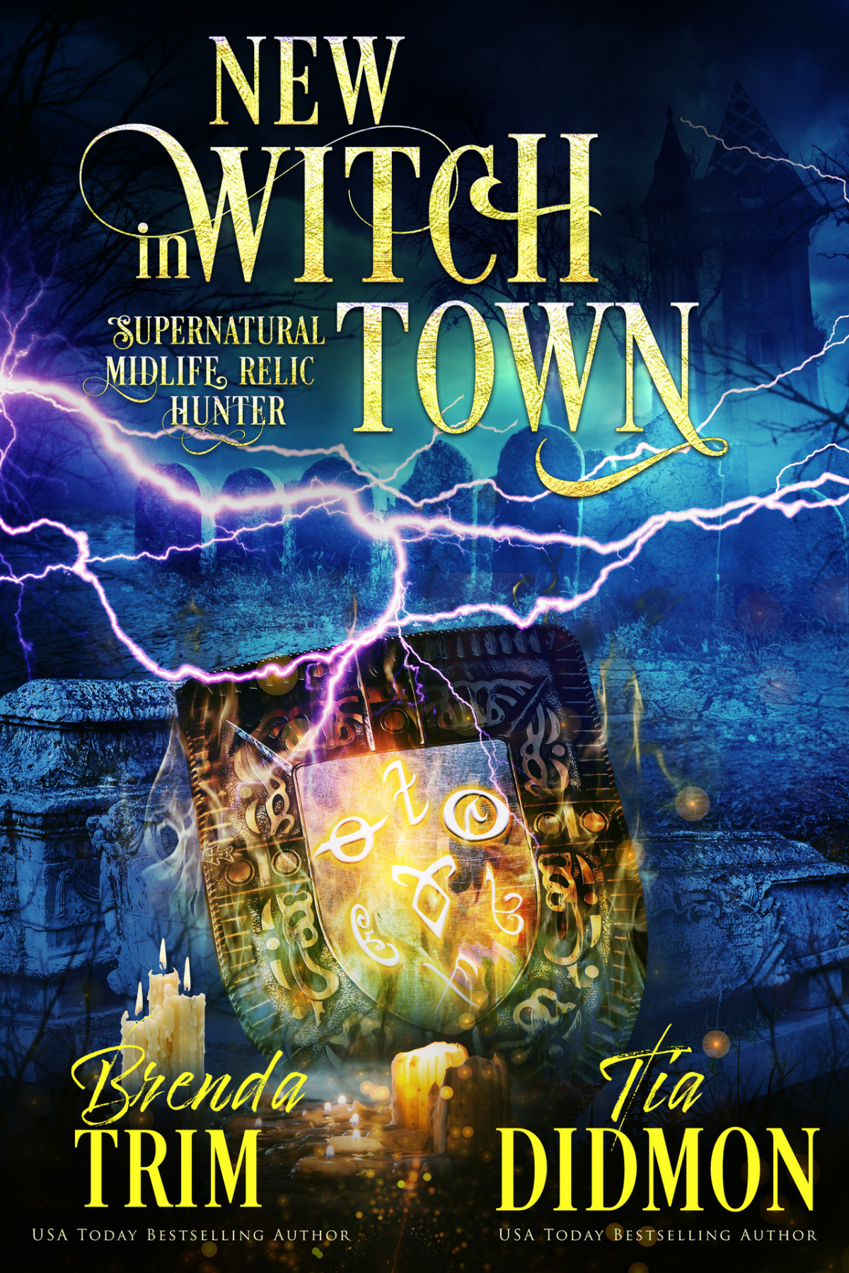 New Witch In Town Paranormal Womens Fiction Supernatural Midlife Relic Hunter Shrouded Nation Book 16 Brenda Trim Tia Didmon