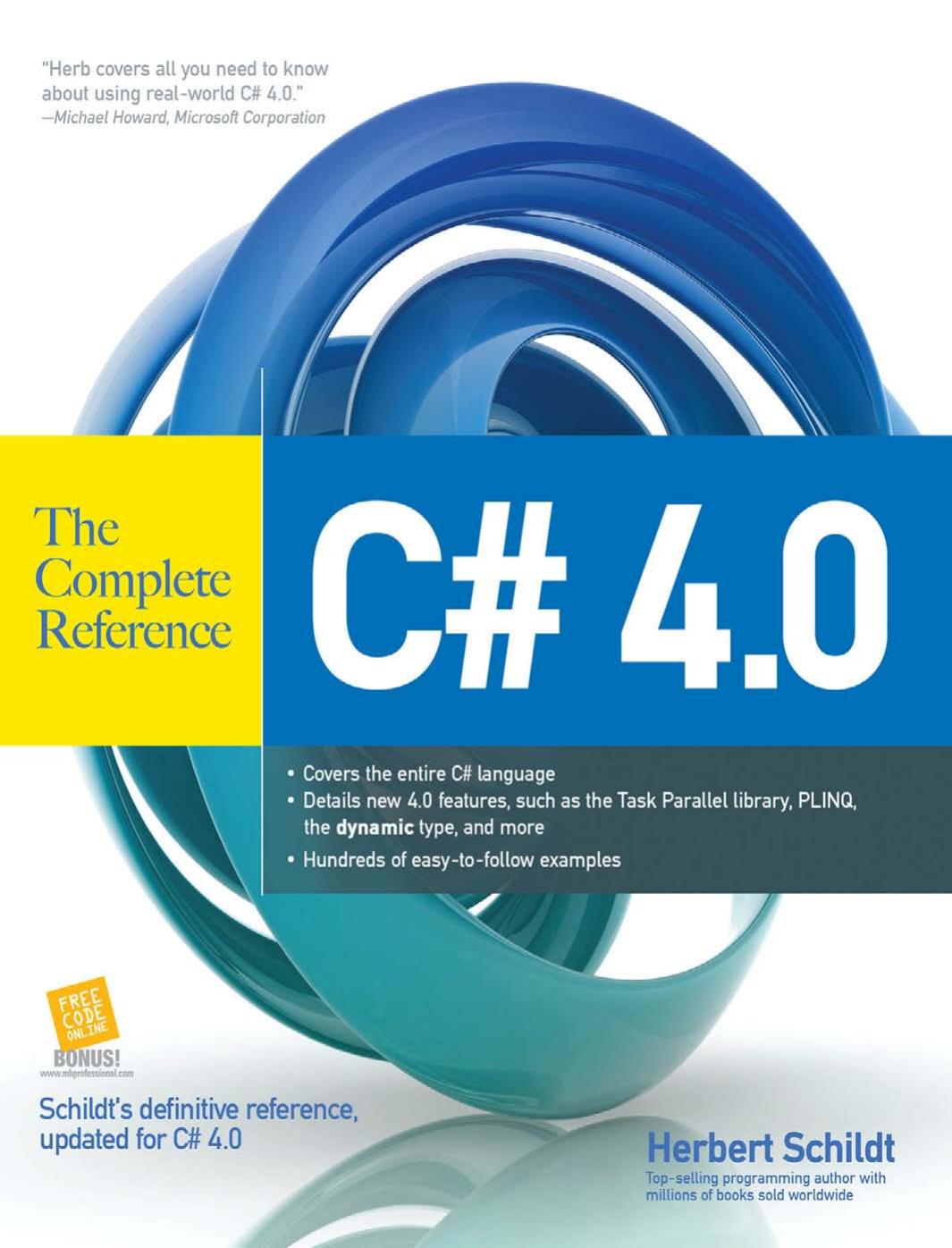 C 40 The Complete Reference Herbert Schildt