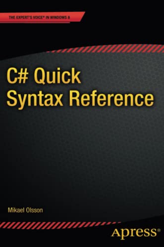 C Quick Syntax Reference 1st Ed Mikael Olsson
