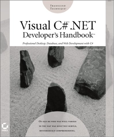 Visual C Net Developers Handbook With Cdrom 1st Edition John Paul Mueller