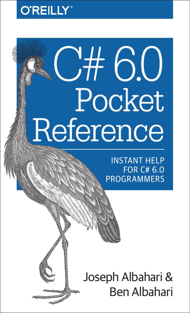C 60 Pocket Reference Joseph Albahari Ben Albahari
