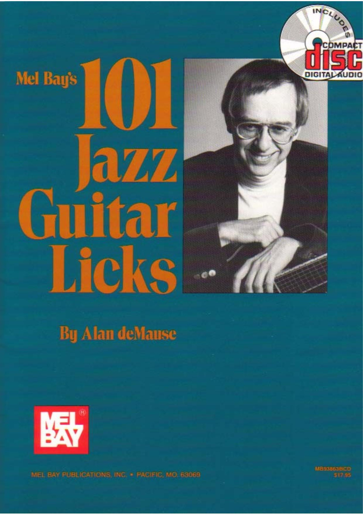 101 Jazz Guitar Licks Alan Demause Audios Alan Demause